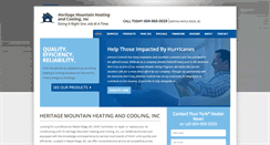 Desktop Screenshot of heritagemountainhc.com